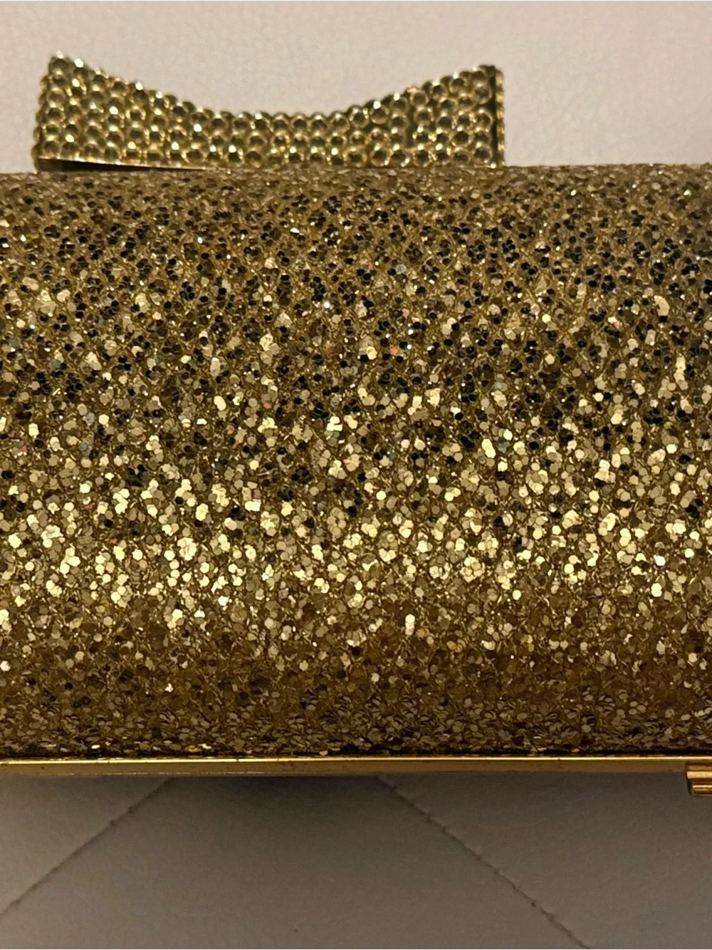 Glittery Gold Urban Expressions Clutch